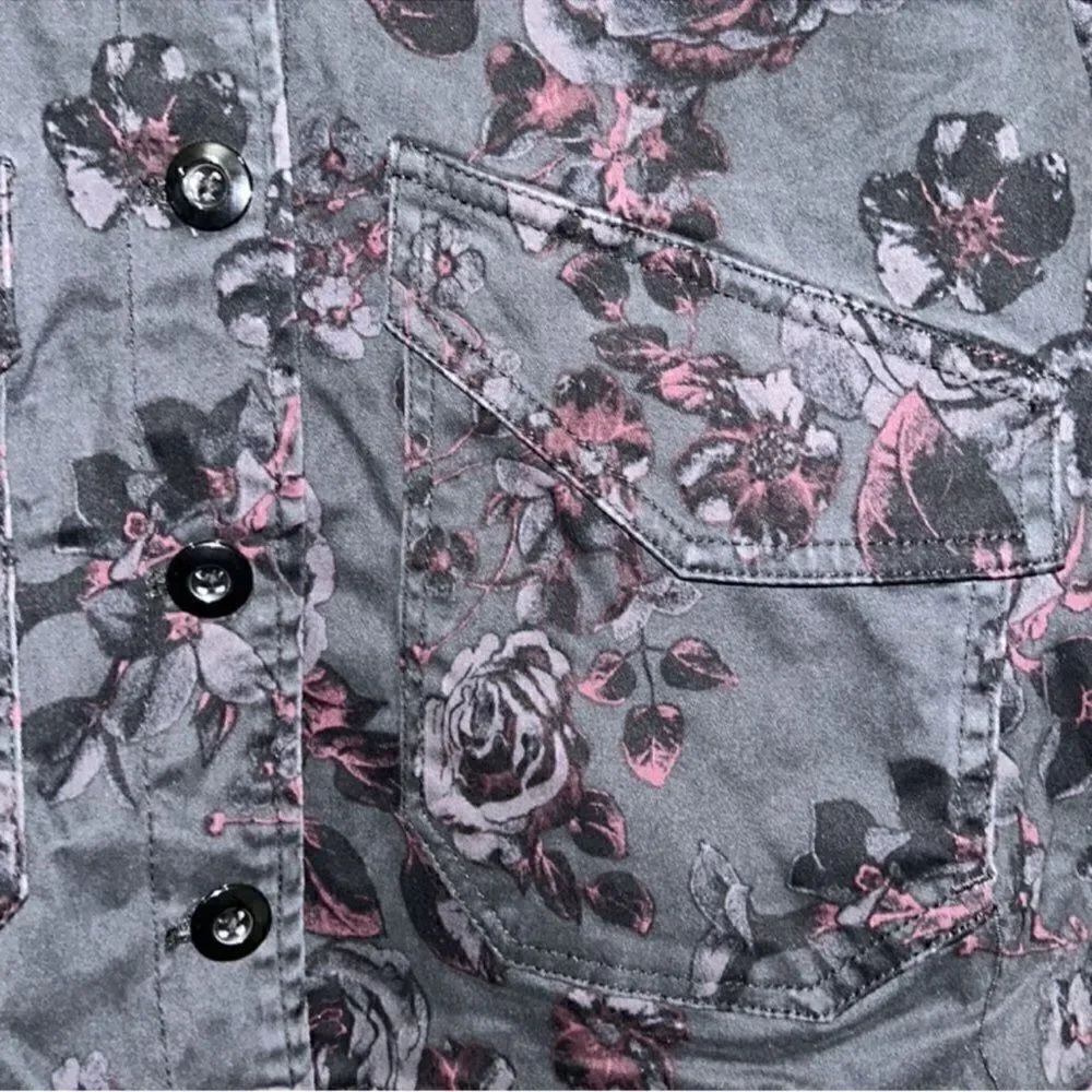 American Rag Floral Print Jacket(Size Medium) - Picture 7 of 8